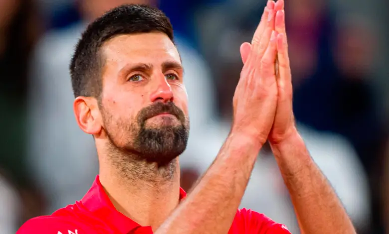 "Djokovic Emotional After French Open Semifinal Loss"