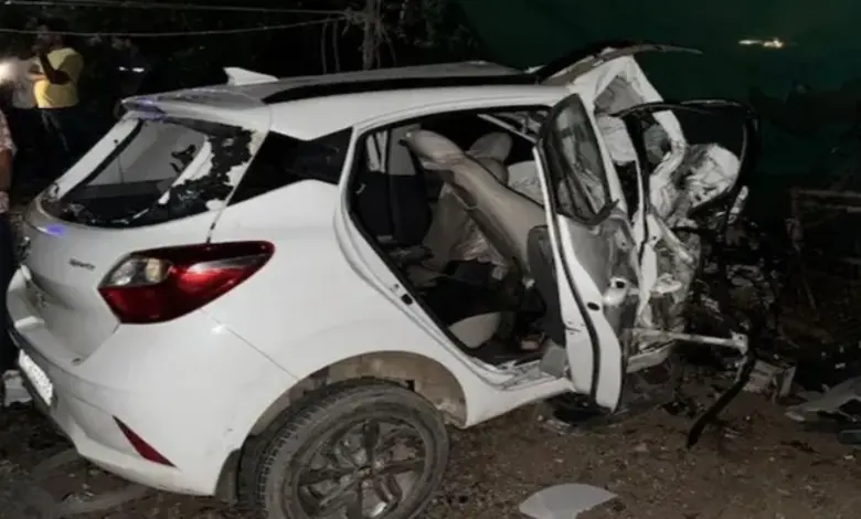 Nashik car accident – ​​six of a family killed