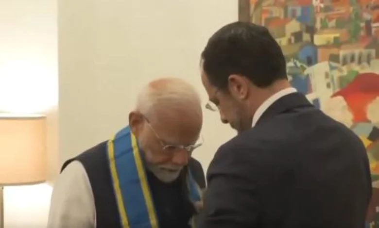 પીએમ મોદી સાયપ્રસ સર્વોચ્ચ નાગરિક સન્માન