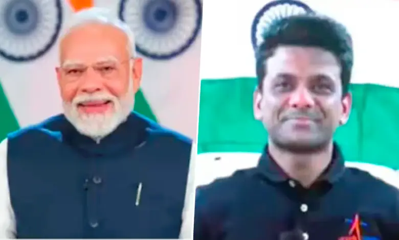 PM Modi gives three responsibilities to Shubhaanshu Shukla