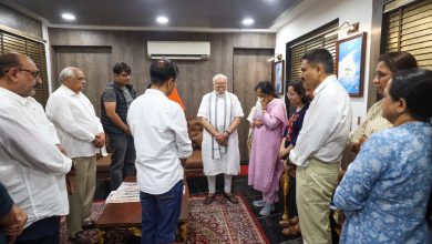 PM Modi condoled Vijay Rupani's family, remembered him in this way