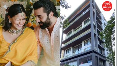 રણબીર કપૂર અને આલિયા ભટ્ટનો વૈભવી બંગલો તૈયાર; નામ રાખ્યું કૃષ્ણા રાજ બંગલા, જુઓ વીડિયો