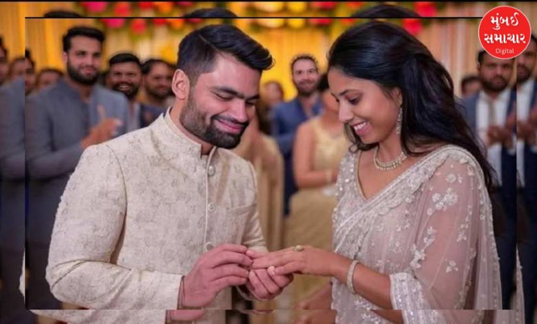 Cricketer-MP pair: Rinku Singh and Priya Saroj get engaged, watch video