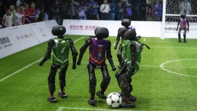 Robot footballers are making waves in China