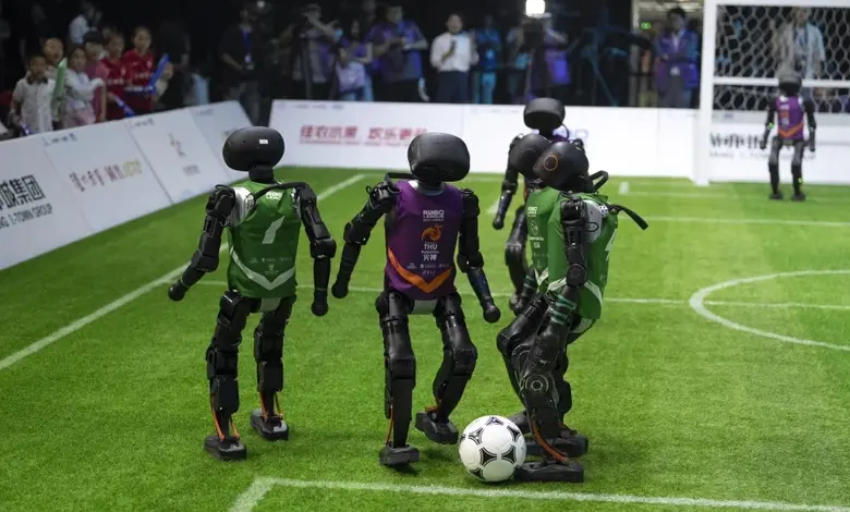 Robot footballers are making waves in China