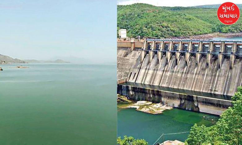 Megh Meher in Gujarat, Sardar Sarovar level reaches 120 meters at the beginning of the season