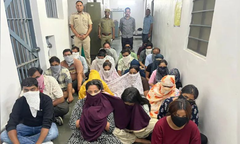 Sex racket busted in Udaipur: 29 arrested including traders from Gujarat