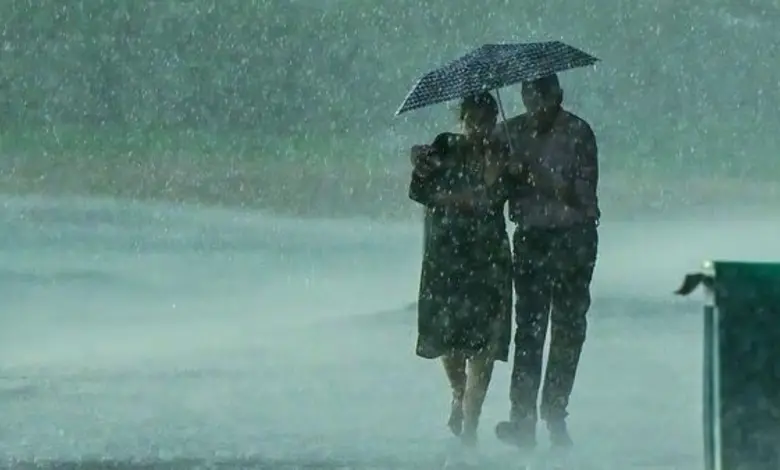 Shooting of the song 'Rimzim Gire Sawan' in the rain