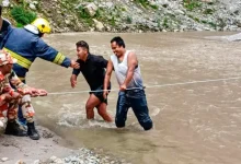 Heavy rain land slide in Sikkim tourist stranded