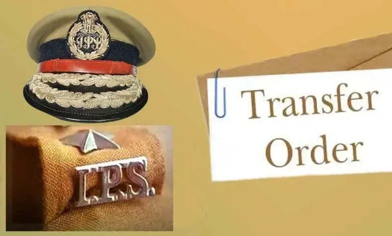 Transfer of IPS officers in Maharashtra