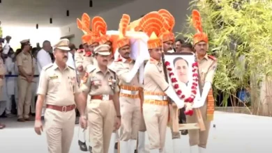 CM વિજય રૂપાણીની અંતિમ યાત્રા