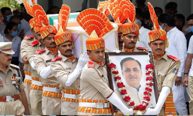 વિજય રૂપાણી પાર્થિવ દેહ
