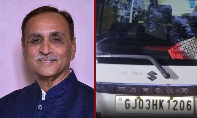 વિજય રૂપાણીનો લકી નંબર'