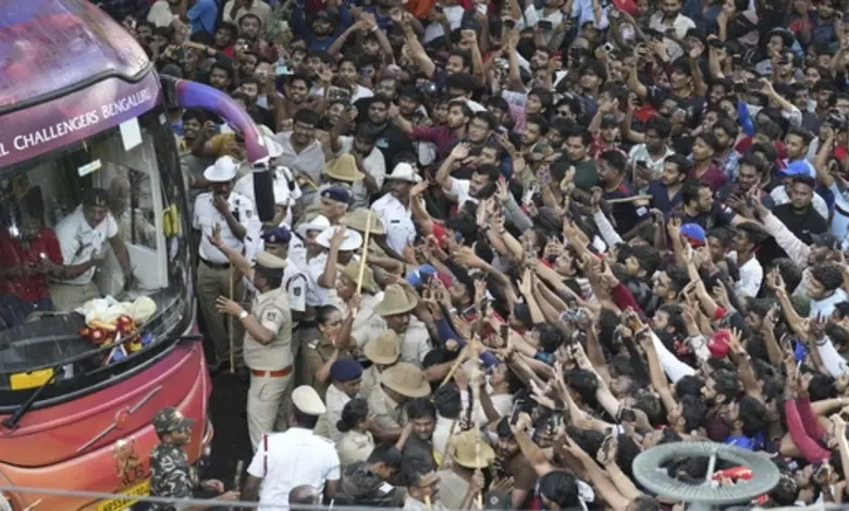 What is the reason for the Chinnaswamy Stadium stampede