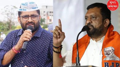 "AAP's Gopal Italia Accuses BJP's Kirit Patel in Visavadar By-Election"