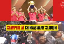 RCB victory celebration in Chinnaswamy Stadium stampede outside