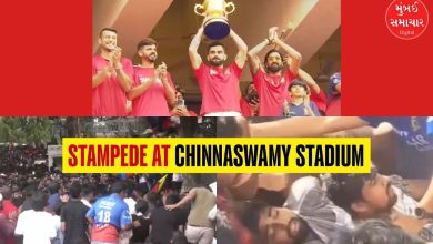 RCB victory celebration in Chinnaswamy Stadium stampede outside