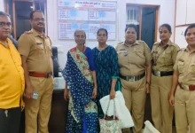 Elderly Gujarati woman reunited with family by police outside KEM Hospital