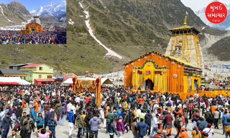 More than 8 lakh devotees visited Kedarnath during Chardham Yatra, still crowded