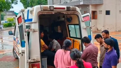 More than 100 students of a school in Jhank village, Dahegam, suddenly started looking pale, causing a stampede.