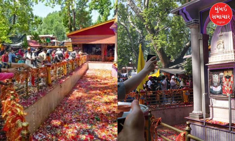 For the first time after the terrorist attack, a big event was held in Kashmir, devotees thronged the Kheer Bhawani Mela