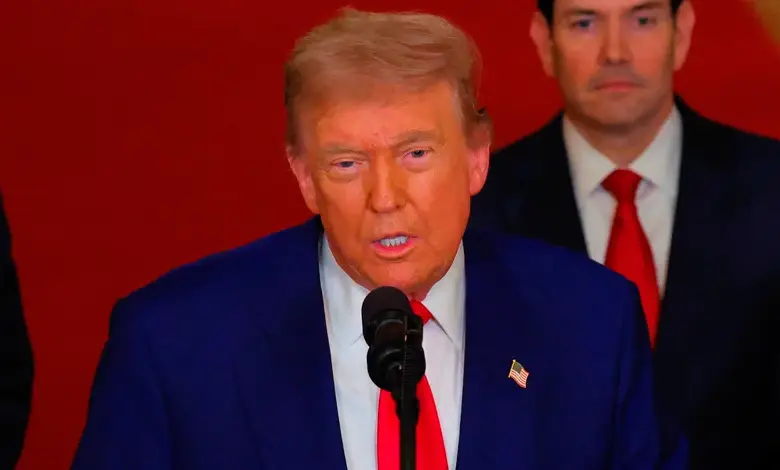 Donald Trump addresses nation after attack on Iran says many targets still to be eliminated