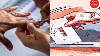 Did rain disrupt voting in the by-election? Voting in Visavadar and Kadi at a snail's pace