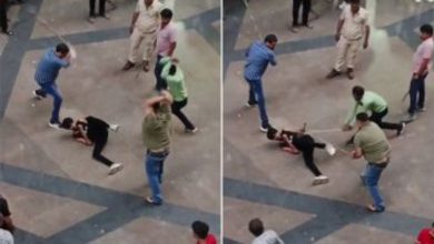 અમદાવાદના ગીતા મંદિર બસ સ્ટેન્ડ પાસે રીઢા ગુનેગારને 4 થી 5 જણાએ માર્યો ઢોર માર, જુઓ વીડિયો