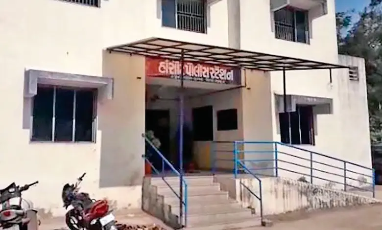 Liquor ban in Gujarat, police enjoy alcohol party at Hansot police station