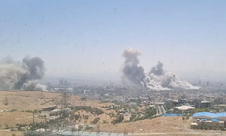 Israel attacks Iran with more than 50 fighter jets: Fear of damage to defense centers