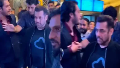 Aamir Khan's son Junaid was pushed at the premiere of his film: Watch the viral video