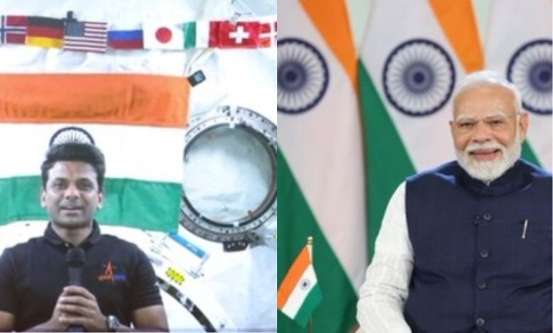 'India looks magnificent from space': Historic conversation between PM Modi and astronaut Shubhanshu Shukla