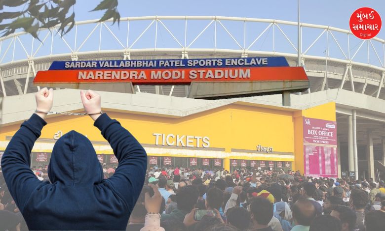 A young man was caught selling IPL final tickets in black from Ahmedabad.