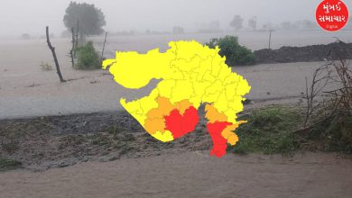 Monsoon begins with a bang in Gujarat: Heavy rain in 220 talukas, red-orange alert in many districts