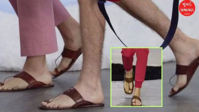 A pair of Kolhapuri slippers costs one and a half lakh rupees???