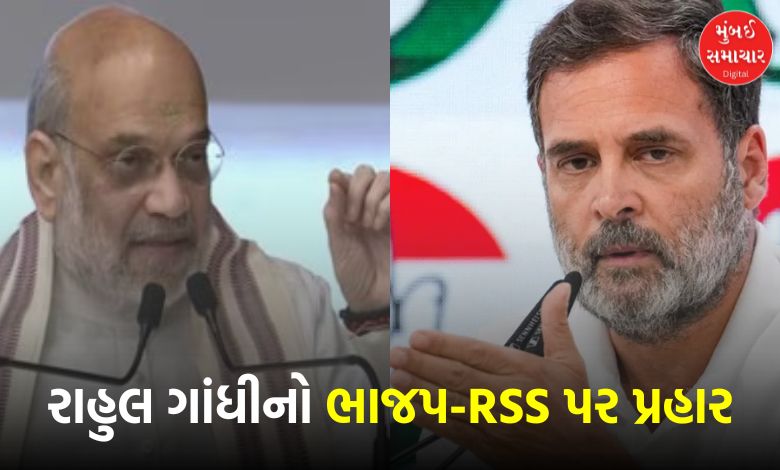 "Rahul Gandhi Defends English Language, Criticizes BJP and RSS"