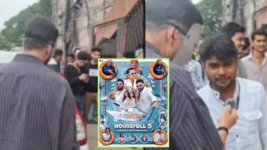 Akshay reaches the theater to review Housefull 5, hiding his face, watch the video