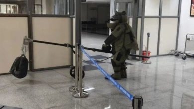 Uttar Pradesh Agra airport receives bomb threat firing near Taj Mahal