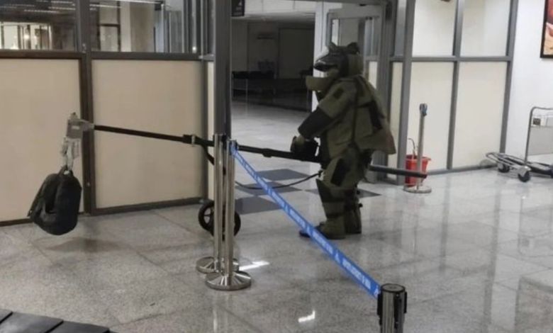 Uttar Pradesh Agra airport receives bomb threat firing near Taj Mahal