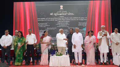 Chief Minister inaugurated development works worth Rs 557 crore in Rajkot, protesting Congress workers detained