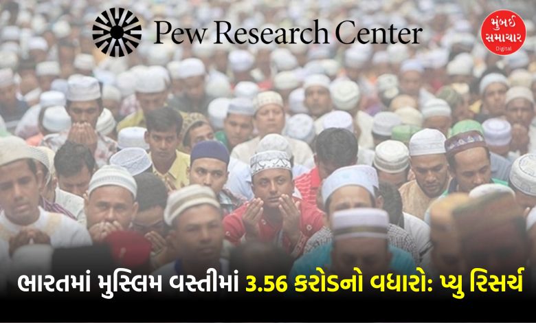 Muslim population grew fastest in the world, how much did the number of Hindus increase in India? Read the report