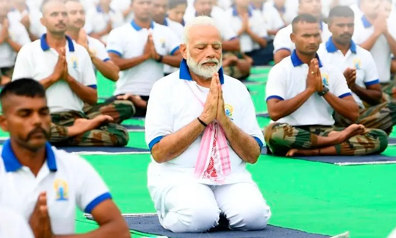 Yoga is not just an exercise, it is a way of life; PM Modi addresses a gathering in Visakhapatnam