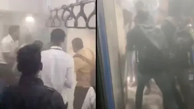 Fire breaks out in DEMU train near Pune causing panic passengers