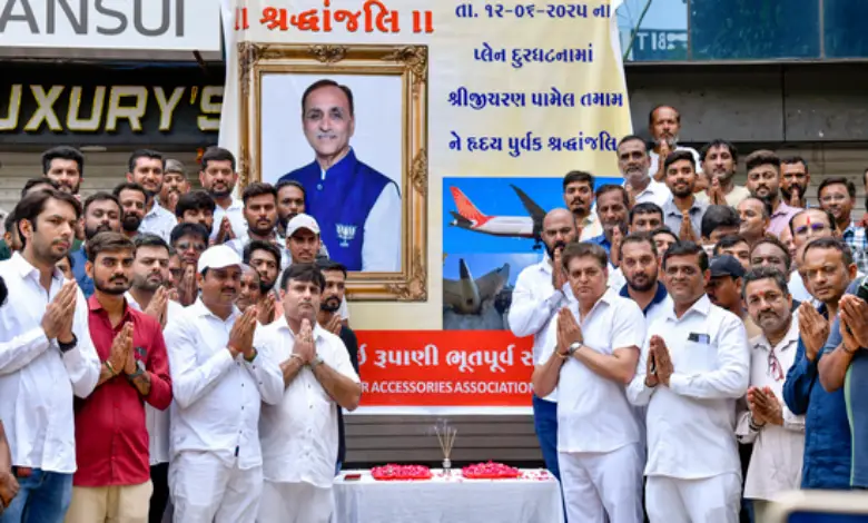 This road will be closed in Rajkot during the last rites of late former Chief Minister Vijay Rupani.