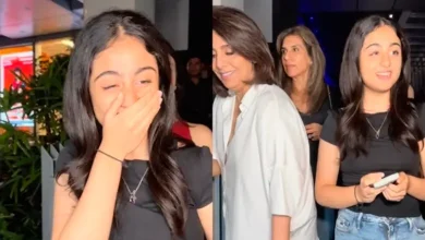 samara sahni paparazzi interaction viral