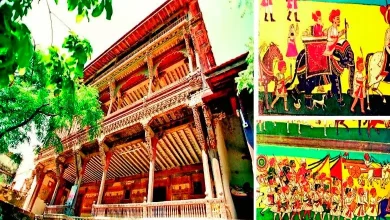 Beyond the Picture: In Shihor city...Kamangri style murals of historical battles