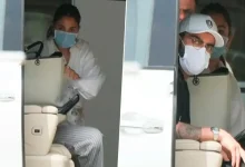 Virat-Anushka arrived in Ahmedabad wearing masks