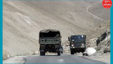 Tragedy in Ladakh: 2 soldiers including an officer martyred after stone falls on army vehicle