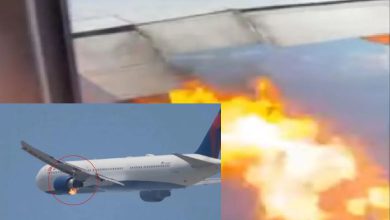 લોસ એન્જેલસમાં ઉડતા વિમાનના એન્જિનમાં આગ ભભૂકી, ઈમરજન્સી લેન્ડિંગથી મોટી દુર્ઘટના ટળી