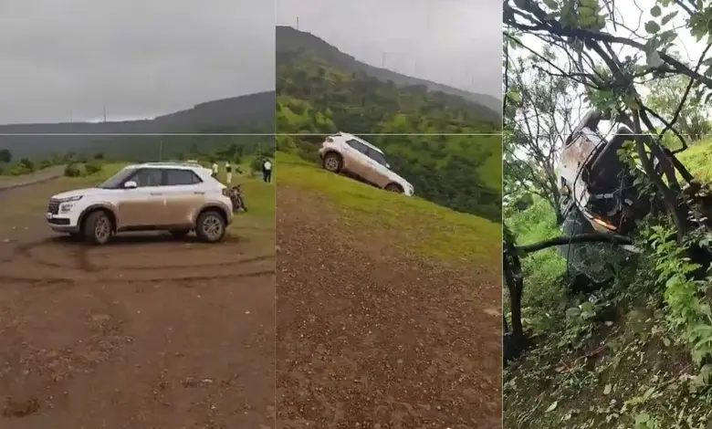 A young man fell into a valley while trying to make a reel.